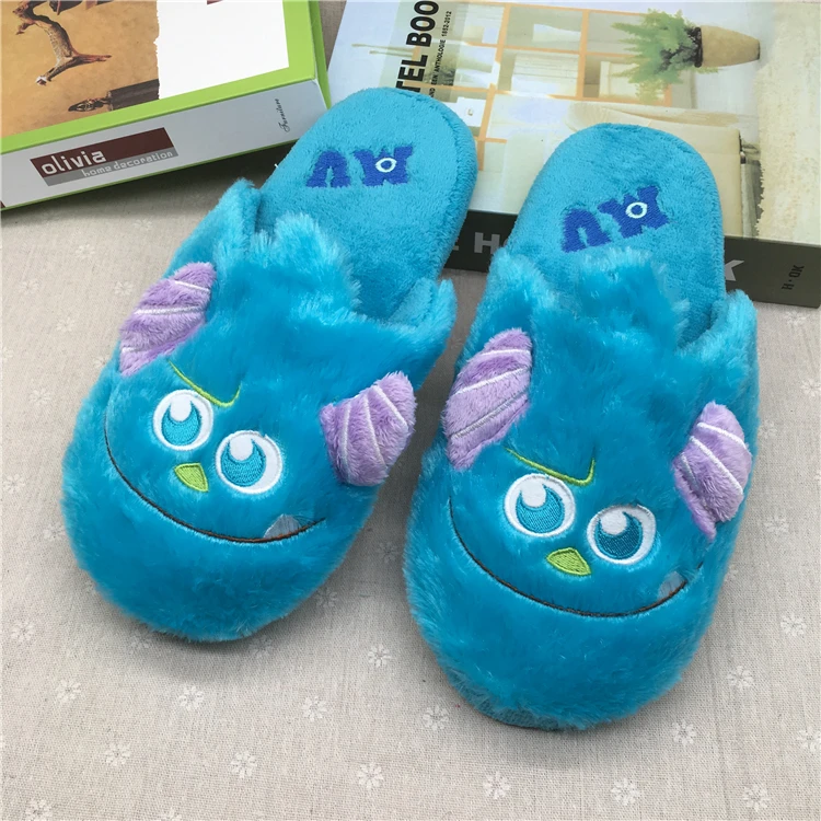 wholesale cute cartoon Monster University Sullivan home slippers winter bedroom warm soft fluffy plush slippers women
wholesale cute cartoon Monster University Sullivan home slippers winter bedroom warm soft fluffy plush slippers women