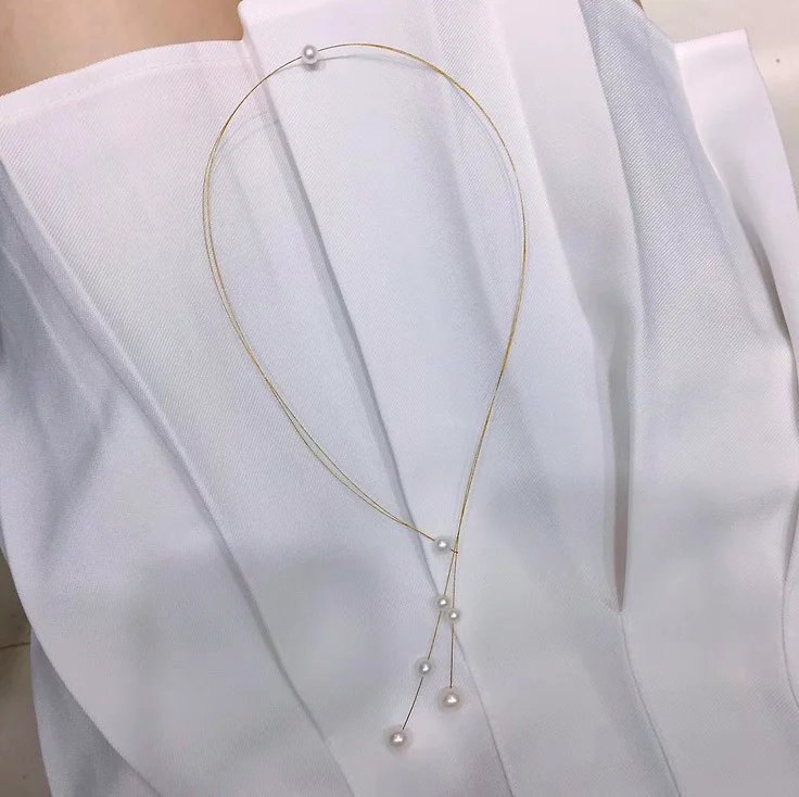 jialin jewelry women 2020 handmade freshwater baroque Japan silk pearl chocker necklace
jialin jewelry women 2020 handmade freshwater baroque Japan silk pearl chocker necklace