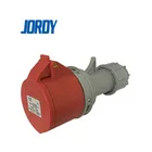 three phase 215N 5 pole 16 amp ip55 female industrial socket