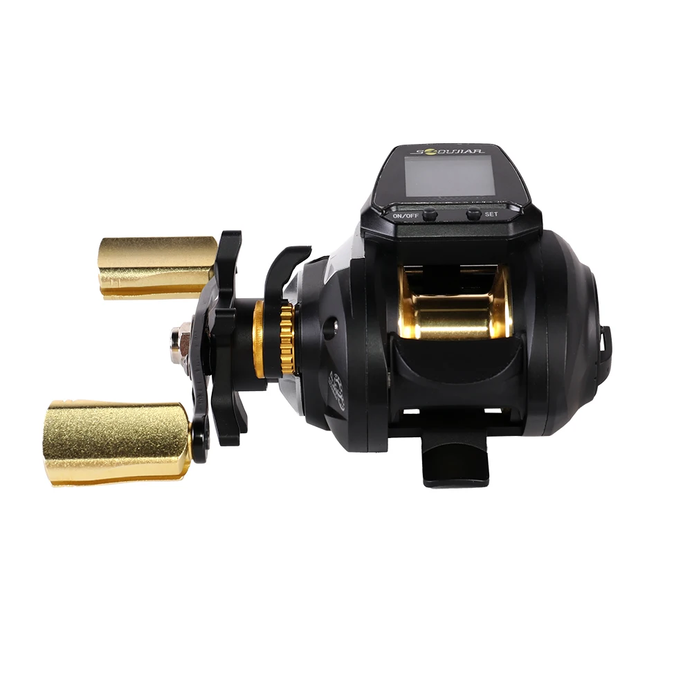 KALIOU RV125 Digital Display Seawater Baitcasting Reel 6.3:1 Rotation Ratio Electronic Sea Fishing Reel
KALIOU RV125 Digital Display Seawater Baitcasting Reel 6.3:1 Rotation Ratio Electronic Sea Fishing Reel