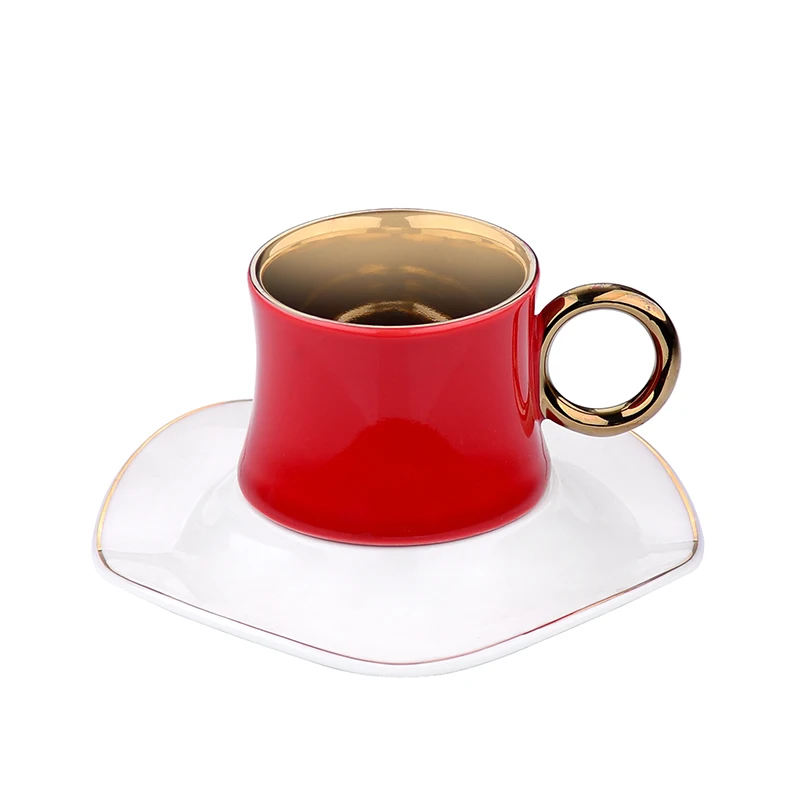 2020 color glazed electroplating tea cup coffee cup ceramic cup, Gold/white/red/blue/green/black
2020 color glazed electroplating tea cup coffee cup ceramic cup, Gold/white/red/blue/green/black