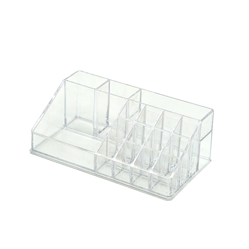 WY Factory Wholesale 16 Grid Upright Makeup Organizer Lipstick Holder Display Stand Plastic Cosmetic Storage Box
WY Factory Wholesale 16 Grid Upright Makeup Organizer Lipstick Holder Display Stand Plastic Cosmetic Storage Box