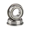 SI China Brand Micro Flange Auto Motor 608 Deep Groove Ball Bearing With Lip On Outer Ring