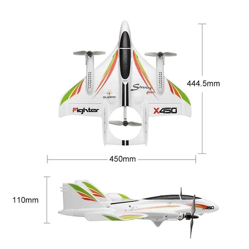 Xk X450 2.4G 3D/6G Rc Blade Helicopter 6Ch Brushless Motor Rc Airplane Rc Airplane Manufacturers China(8)