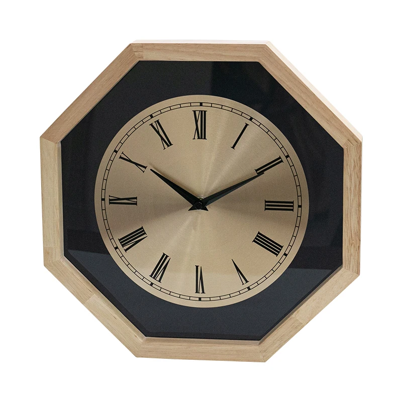 EMAF Modern Wood Frame Metal Face Home Decorative Silent Movement Roman Numerals Wall Clocks for household office
EMAF Modern Wood Frame Metal Face Home Decorative Silent Movement Roman Numerals Wall Clocks for household office