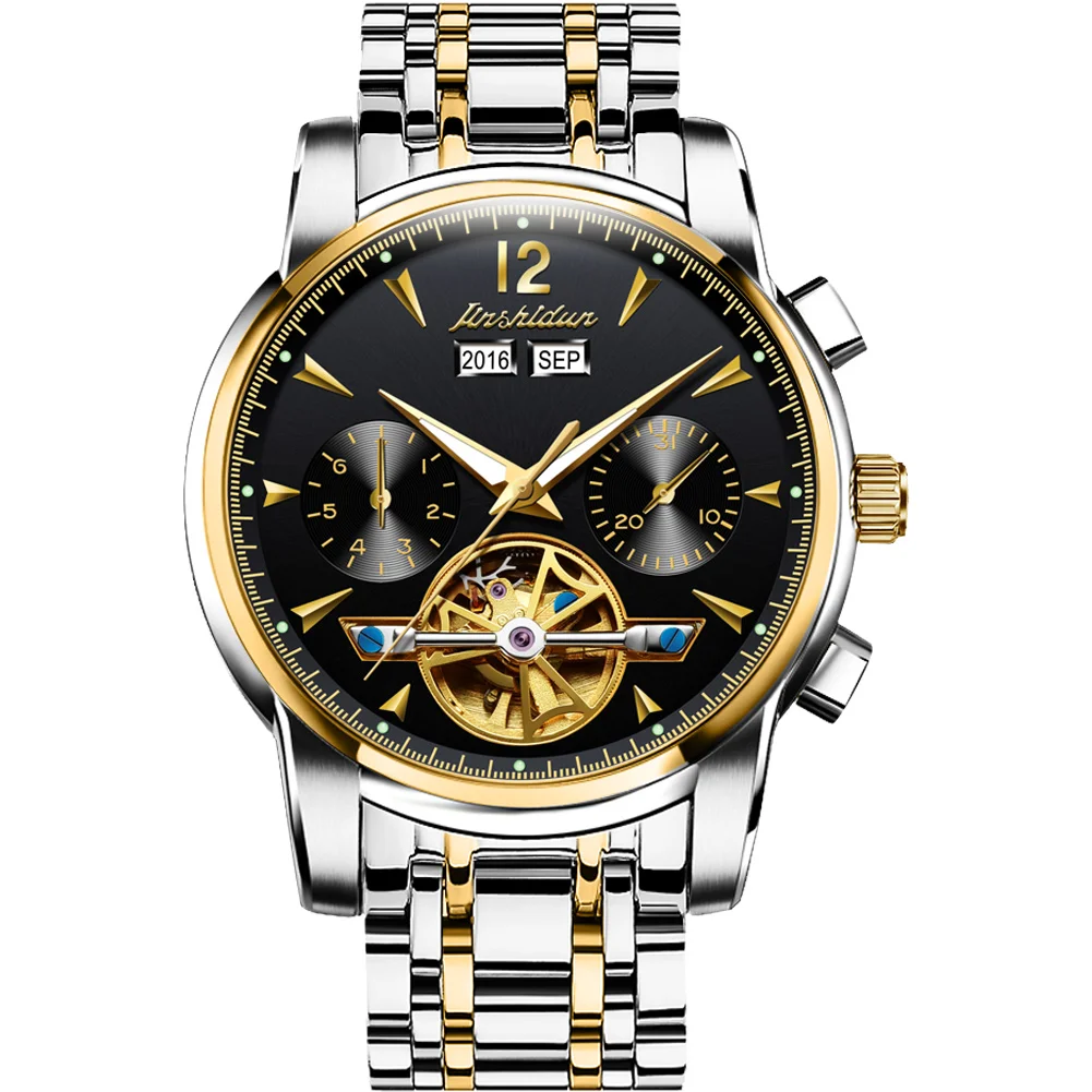 Factory direct automatic mechanical watch fashion luminous waterproof men's watch
Factory direct automatic mechanical watch fashion luminous waterproof men's watch