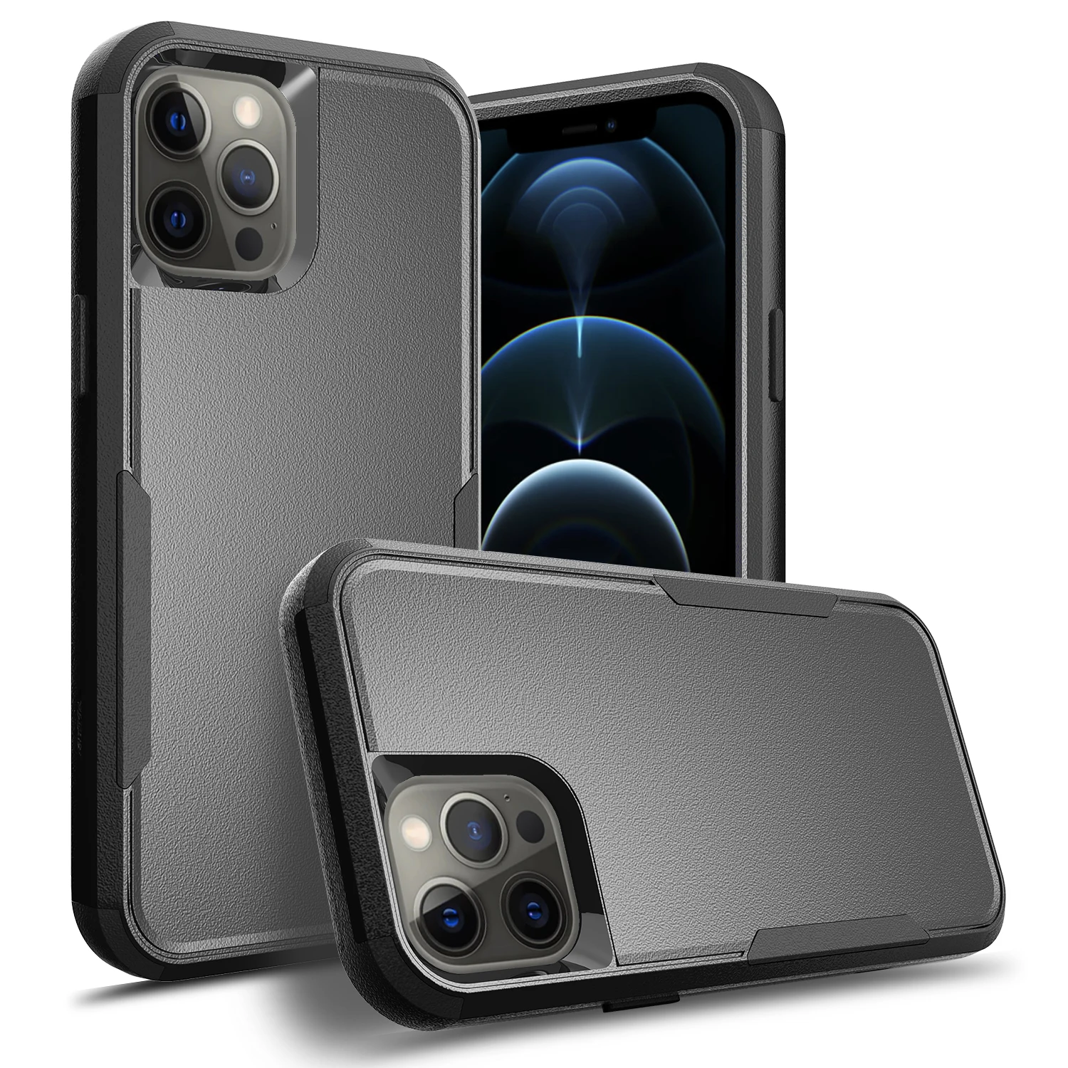 High Quality tpu pc Double layer bumper case with precesion button anti fall mobile phone case for iphone 12 Pro max case
High Quality tpu pc Double layer bumper case with precesion button anti fall mobile phone case for iphone 12 Pro max case