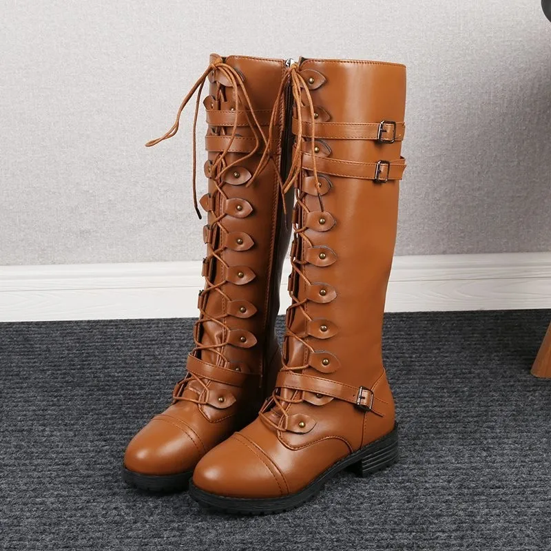 Knight boots women 2020 new autumn and winter flat round head belt buckle cross strap boots women
Knight boots women 2020 new autumn and winter flat round head belt buckle cross strap boots women