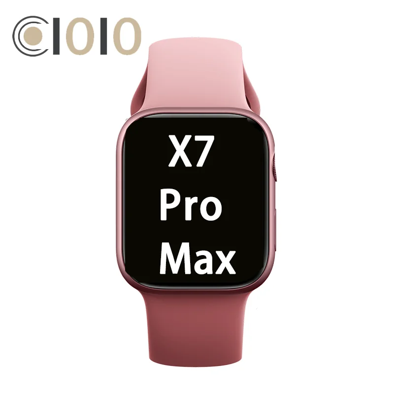 X7promax Smart Watch iwo X7 Series 7 X7 Pro max Smart watch Call Heart Rate Fitness Tracker X7 Max Smartwatch X7promax, Black,silver,pink,blue,red,green
X7promax Smart Watch iwo X7 Series 7 X7 Pro max Smart watch Call Heart Rate Fitness Tracker X7 Max Smartwatch X7promax, Black,silver,pink,blue,red,green