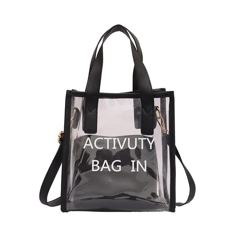 2pcs set women transparant clear PVC purse ladies bags handbag set cheap pu leather hand bag wholesale
2pcs set women transparant clear PVC purse ladies bags handbag set cheap pu leather hand bag wholesale