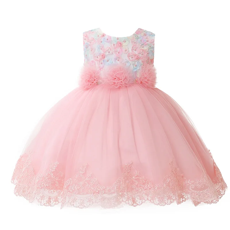 Children's dress princess dress embroidered girl's lace dress flower girl sleeveless tutu skirt
Children's dress princess dress embroidered girl's lace dress flower girl sleeveless tutu skirt