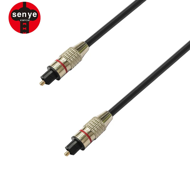 Digital Optical Audio Cable Fiber Optic Toslink Male to Male Cord Compatible with Home Theater Sound Bar TV PS4 Xbox
Digital Optical Audio Cable Fiber Optic Toslink Male to Male Cord Compatible with Home Theater Sound Bar TV PS4 Xbox