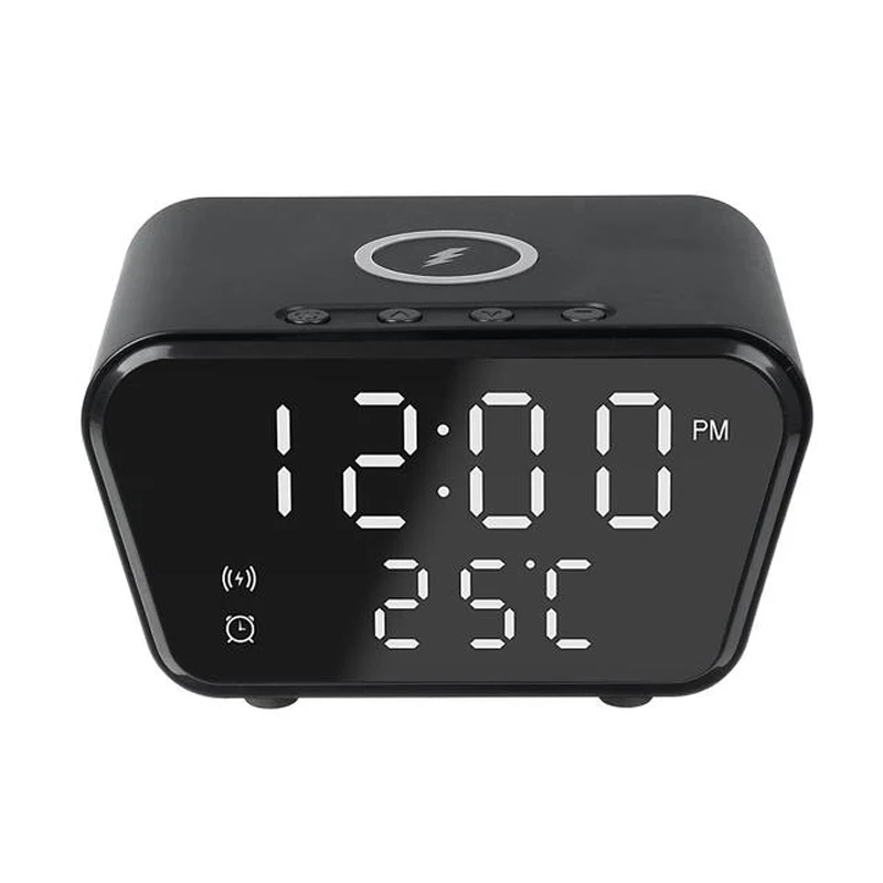 Factory Supply OEM Modern Portable Led Temperature Display Qi Fast Alarm Clock Wireless Charger, Black.white
Factory Supply OEM Modern Portable Led Temperature Display Qi Fast Alarm Clock Wireless Charger, Black.white