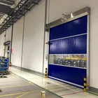 for Industry Guangzhou QX PVC Roller Shutter Sliding Door Damper for Industrial Plant