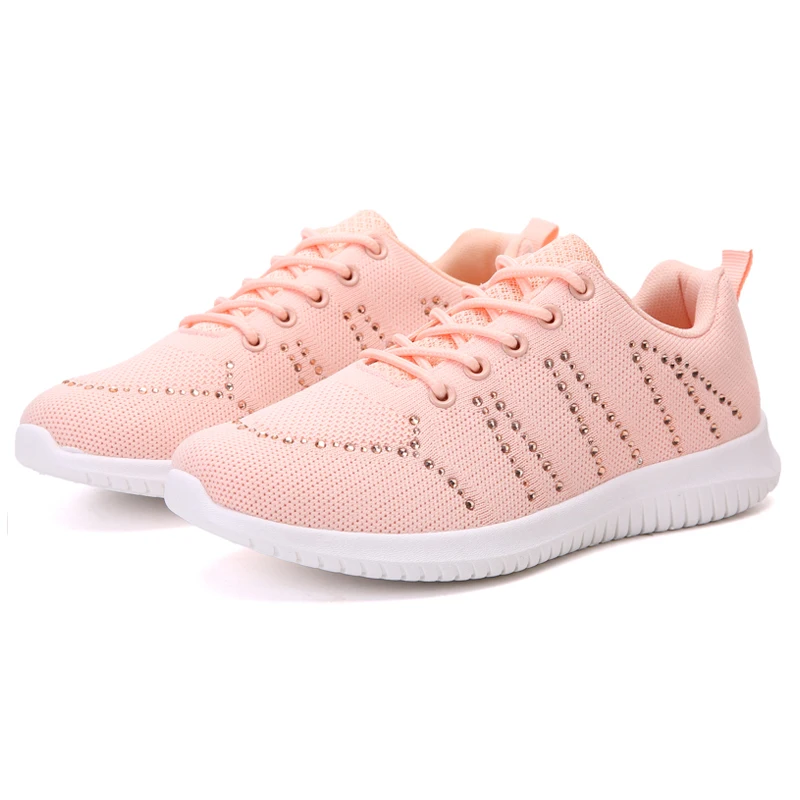 2022 Lowest Price Women Fly Knitted Upper Breathable Comfortable Casual Walking Running Shoes, Black;lt pink;purple
2022 Lowest Price Women Fly Knitted Upper Breathable Comfortable Casual Walking Running Shoes, Black;lt pink;purple