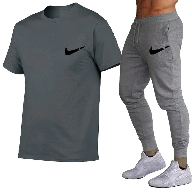 Customized logo sublimation LOGO fashion sports trousers 2-piece short-sleeved round neck men's fitness t-shirts, Customized color
Customized logo sublimation LOGO fashion sports trousers 2-piece short-sleeved round neck men's fitness t-shirts, Customized color