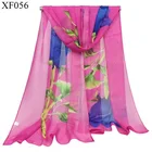 Chinese Factory Digital Printing Scarves Silk Scarf for Women