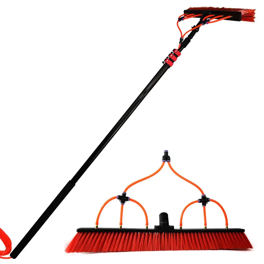 Extentool solar panel water cleaning tools 20ft telescopic wash dust cleaning brush, Black+red
Extentool solar panel water cleaning tools 20ft telescopic wash dust cleaning brush, Black+red