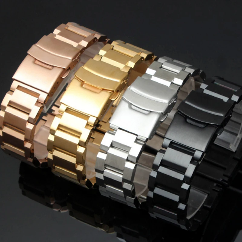 Solid Watch Band Watch Strap Parts Changeable Watch Strap Stainless Steel Customized for Men Luxury Dress Popular Fashion LOGO
Solid Watch Band Watch Strap Parts Changeable Watch Strap Stainless Steel Customized for Men Luxury Dress Popular Fashion LOGO