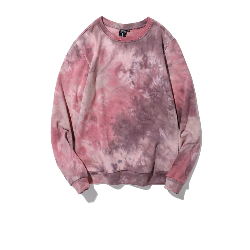 Wholesale Stock Hip Hop Fashion Full Sleeve Tie Dye Pink Sweatshirts Oversize For Women
Wholesale Stock Hip Hop Fashion Full Sleeve Tie Dye Pink Sweatshirts Oversize For Women