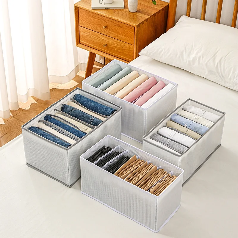 New Foldable Clothes Storage Box Wardrobe Clothing Organizing Box Drawer Jeans Storage Box
New Foldable Clothes Storage Box Wardrobe Clothing Organizing Box Drawer Jeans Storage Box