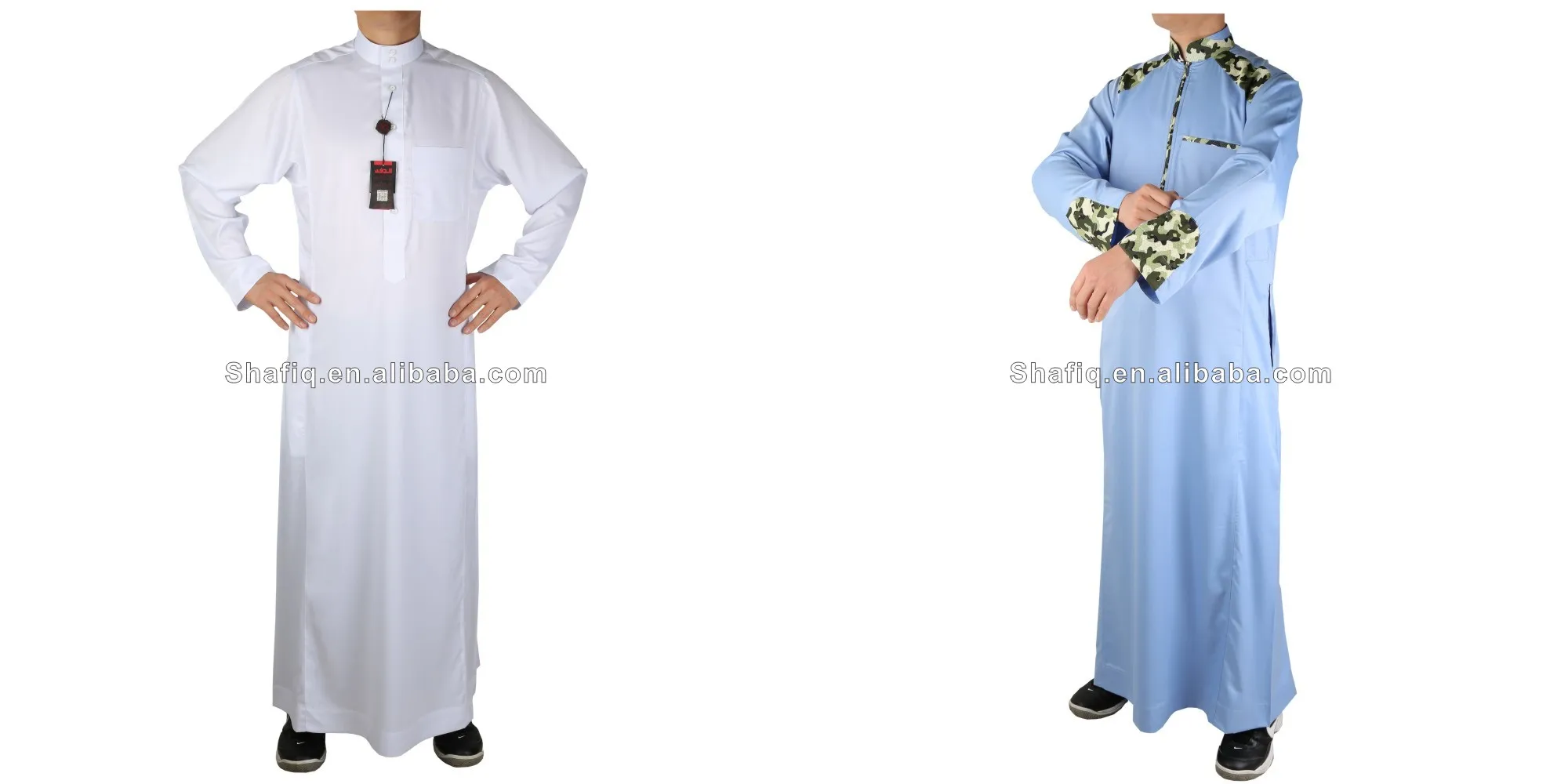 Al Haramain Latest Elegant Muslimah Saudi Kurta Costumes Kaftan Loose