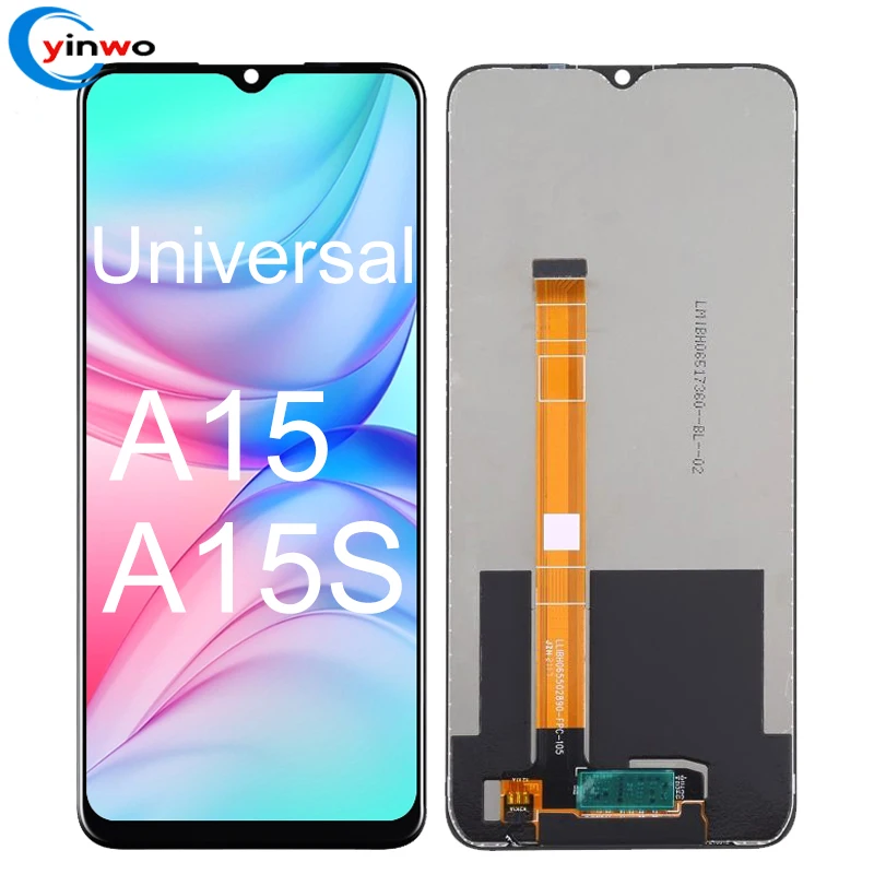 6.52" Original LCD Display Touch Screen Assembly For OPPO A15 A15S LCD CPH2185 CPH2179, Black 
6.52" Original LCD Display Touch Screen Assembly For OPPO A15 A15S LCD CPH2185 CPH2179, Black