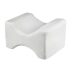 High quality orthopedic memory foam leg pillow knee cushion knee rest pillow SKC010