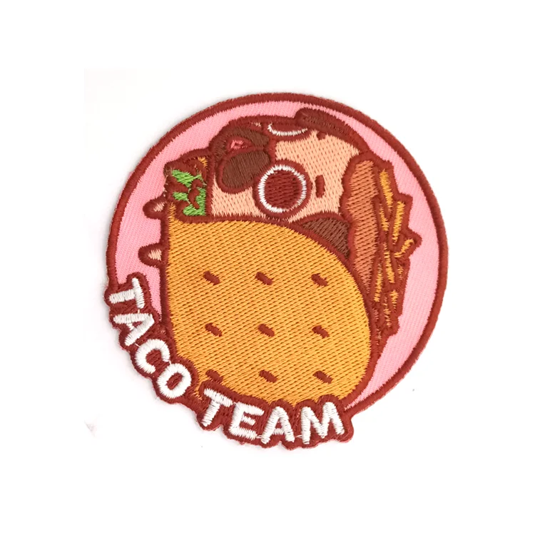 Heat Press Custom Badge Embroidery Patch Iron On Patch Applique For Clothing, Custom color
Heat Press Custom Badge Embroidery Patch Iron On Patch Applique For Clothing, Custom color