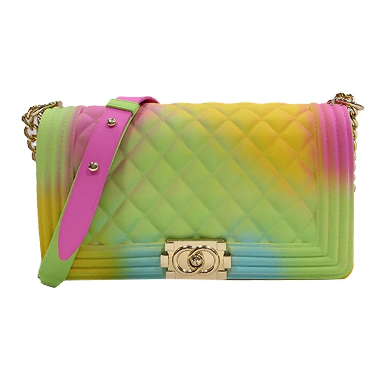 2020 Factory Wholesalers Retailers new ladies Luxury handbags candy women purses tricolor jelly bag
2020 Factory Wholesalers Retailers new ladies Luxury handbags candy women purses tricolor jelly bag