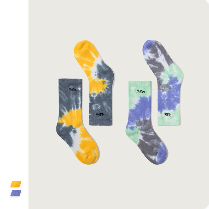 spring and summer new brand street personality color tie-dye English embroidery wild long socks, As show
spring and summer new brand street personality color tie-dye English embroidery wild long socks, As show