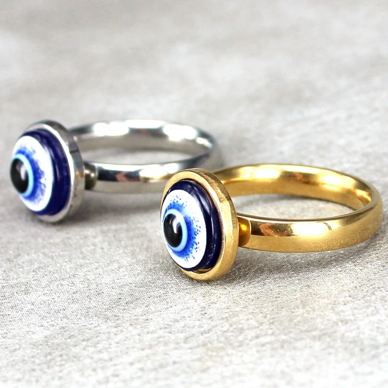 Personalized 18k gold plated Blue CZ Crystal Eye Finger Open Adjustable Zirconia Evil Eyes Ring
Personalized 18k gold plated Blue CZ Crystal Eye Finger Open Adjustable Zirconia Evil Eyes Ring