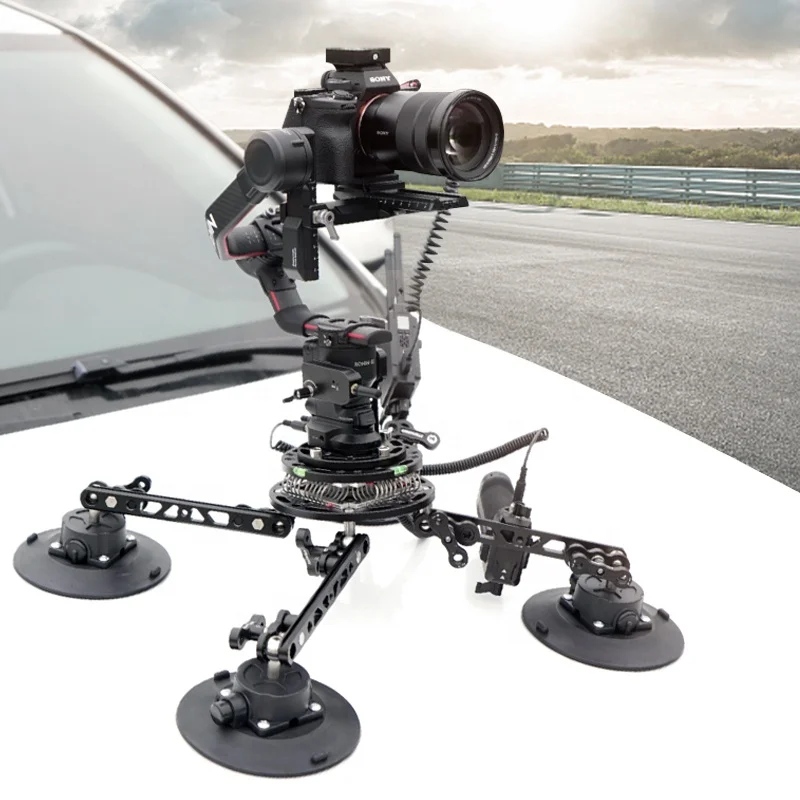 Aluminum Alloy Car mount camera accessoriesfor Car Suction Cup Mount Holder Dslr Camera Tripod Gimbal Stabilizer & RONINRS2,RON, Black
Aluminum Alloy Car mount camera accessoriesfor Car Suction Cup Mount Holder Dslr Camera Tripod Gimbal Stabilizer & RONINRS2,RON, Black