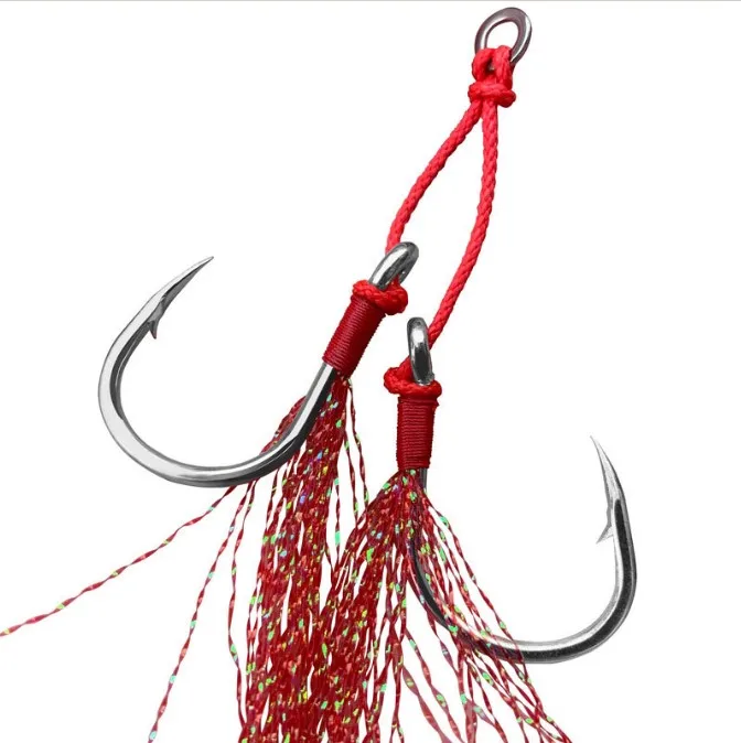 SNEDA Hot Sale Double Hook High Carbon Steel Anti Corrosion Hard Jigging Hook Fishing Assist Hooks For Fishing Lure
SNEDA Hot Sale Double Hook High Carbon Steel Anti Corrosion Hard Jigging Hook Fishing Assist Hooks For Fishing Lure