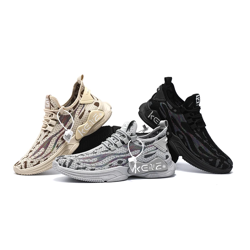 Summer new large size men's shoes breathable fly woven men's casual sports shoes trend running shoes for men
Summer new large size men's shoes breathable fly woven men's casual sports shoes trend running shoes for men