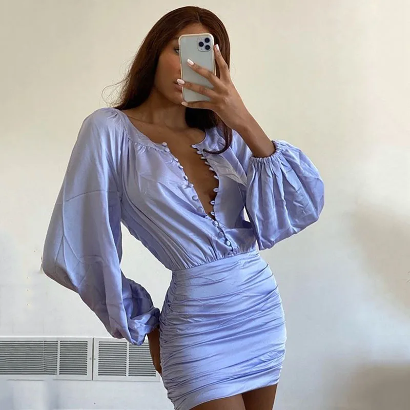 puff sleeve shirt woman clothing o-neck long sleeve solid women casual dress women clothing, White/oem
puff sleeve shirt woman clothing o-neck long sleeve solid women casual dress women clothing, White/oem
