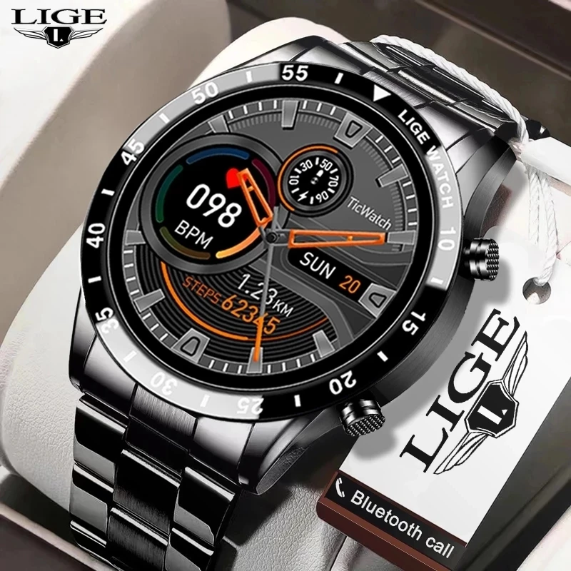 BW0189 LIGE 2021 New Smart Watch Men Call IP67 Waterproof Full Touch Screen Smartwatch For Android IOS Sports Fitness Tracker
BW0189 LIGE 2021 New Smart Watch Men Call IP67 Waterproof Full Touch Screen Smartwatch For Android IOS Sports Fitness Tracker