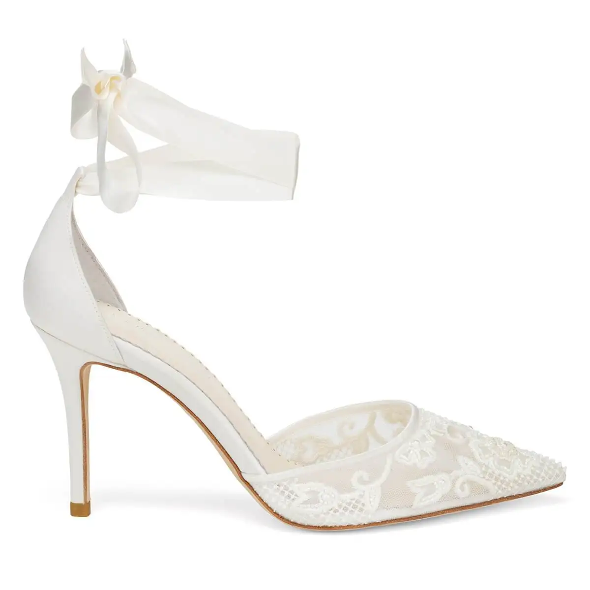 Ivory Pearl White Women's Shoes Ribbon Lace Lacing Decorative Sandal Bow High Heels White Wedding Shoes
Ivory Pearl White Women's Shoes Ribbon Lace Lacing Decorative Sandal Bow High Heels White Wedding Shoes