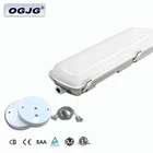 Energy Saving led 2835 Light Source PC Material decorative factory waterproof led tri-proof linear lighting