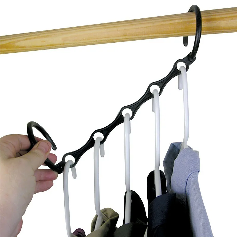 Windproof five-hole magic hanger Multifunctional plastic hanger foldable rotating five-in-one hanger
Windproof five-hole magic hanger Multifunctional plastic hanger foldable rotating five-in-one hanger