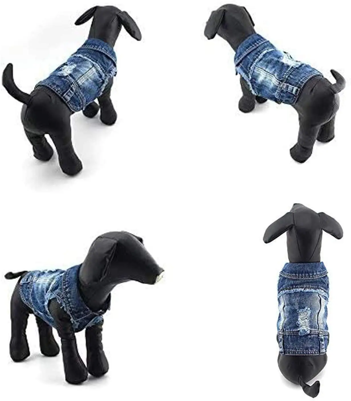 Advocator OEM/ODM Jean Jacket- Blue Denim Lapel Vest Coat T-shirt Costume Cute Girl Boy Four Legs Dog Fashions Pet Clothes, Customized color
Advocator OEM/ODM Jean Jacket- Blue Denim Lapel Vest Coat T-shirt Costume Cute Girl Boy Four Legs Dog Fashions Pet Clothes, Customized color