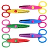 Colorful Decorative Paper Edge Scissor Set Kids Scissors for Crafts Scrapbooking Kids Design Scissor