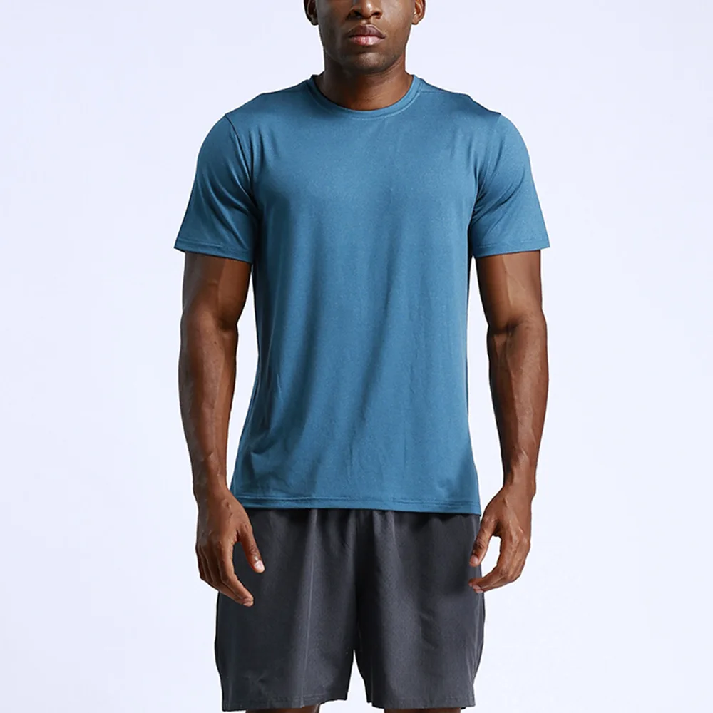 custom Round neck T-shirt men's quick-drying short sleeved sports fitness gym tshirt blank
custom Round neck T-shirt men's quick-drying short sleeved sports fitness gym tshirt blank