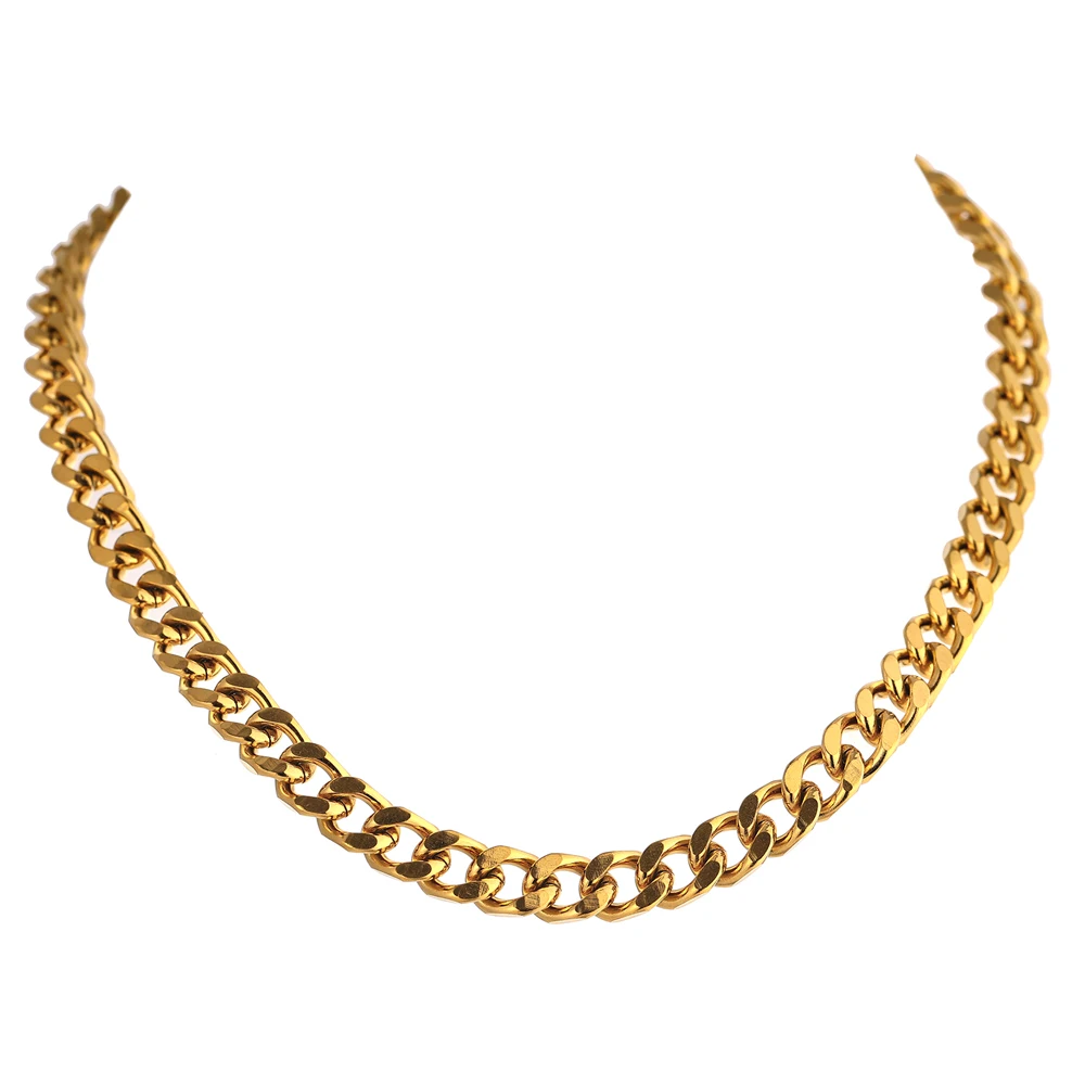 JINYOU Charm Metal Texture Collar Necklace Jewelry Fashion Stainless Steel 18 K Chain Necklace 2022 Accessories
JINYOU Charm Metal Texture Collar Necklace Jewelry Fashion Stainless Steel 18 K Chain Necklace 2022 Accessories