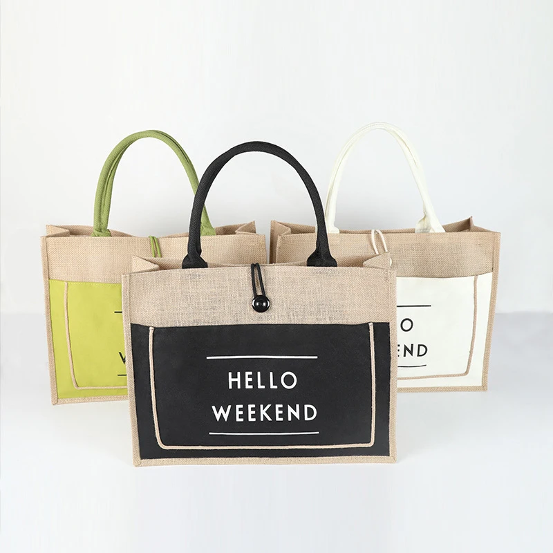 High Quality Women Linen Luxury Tote Large Capacity Female Casual Shoulder Bag Lady Daily Handbag Fresh Beach Shopping Bag, Black
High Quality Women Linen Luxury Tote Large Capacity Female Casual Shoulder Bag Lady Daily Handbag Fresh Beach Shopping Bag, Black