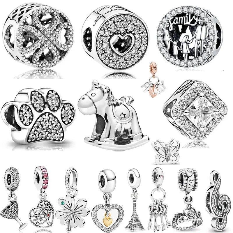 New Wholesale Sterling silver 925 Beads Fashion Bracelet In Turtle Owl Heart-shaped Flower DIY Beads Fit Pandora Bracelet Making
New Wholesale Sterling silver 925 Beads Fashion Bracelet In Turtle Owl Heart-shaped Flower DIY Beads Fit Pandora Bracelet Making