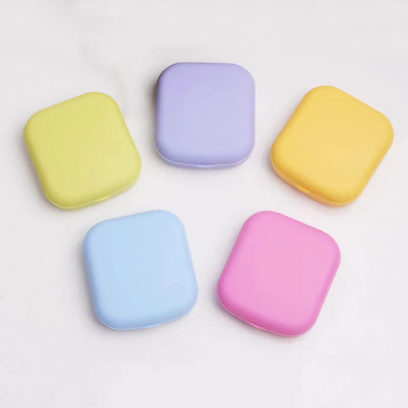 New Mini Square Contact Lens Case with Mirror Women Colored Contact Lenses Box Eyes Contact Lens Container Lovely Travel Kit 
New Mini Square Contact Lens Case with Mirror Women Colored Contact Lenses Box Eyes Contact Lens Container Lovely Travel Kit