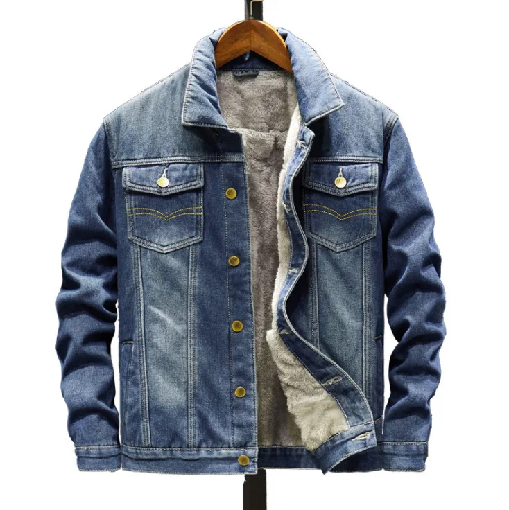 Autumn winter large jacket men's Denim youth loose casual coat washed lapel jacket top man Oem Shell Anti Jackets
Autumn winter large jacket men's Denim youth loose casual coat washed lapel jacket top man Oem Shell Anti Jackets