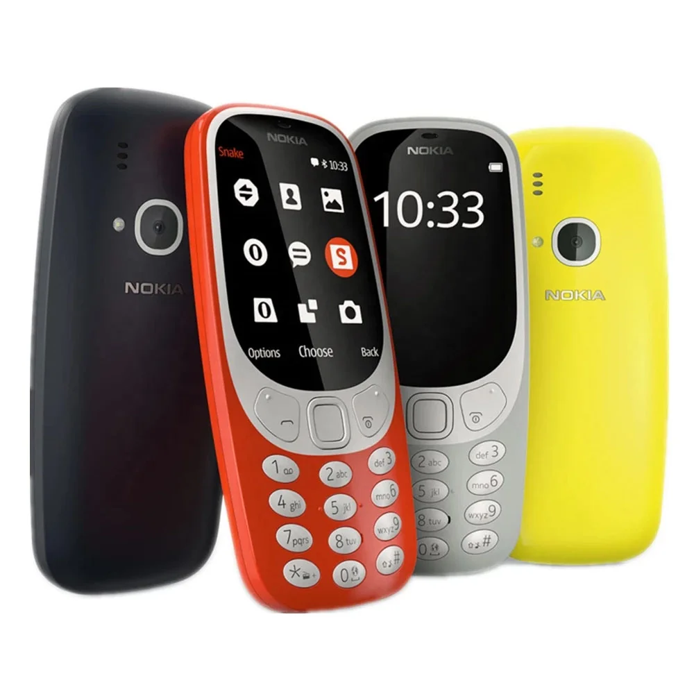 

For Nokia 3310(2017) Mobile Phones Dual SIM Cards 2.4 Inches 2G 2MP 3310 Unlocked Cellphone
