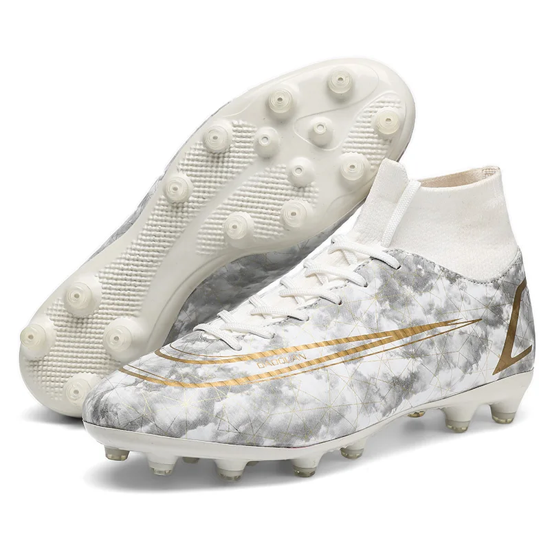New Arrival Breathable Cleats Anti Slip Professional Football Boots Outdoor Men Soccer Shoes, Black,white
New Arrival Breathable Cleats Anti Slip Professional Football Boots Outdoor Men Soccer Shoes, Black,white